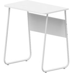 Mesa Compacta Para Computador New Job Branca Multivisão