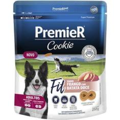 Biscoito Premier Cookie para Cães - Sabor Batata Doce e Frango - 250g