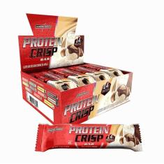 Barra de Proteína Protein Crisp Bar - caixa com 12 unidades-Unissex