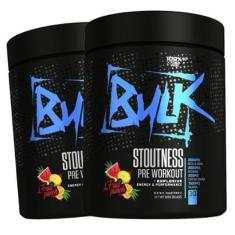 Pré Treino Suplemento 2x Stoutness Pre Workout Bulk Nutrition-Unissex