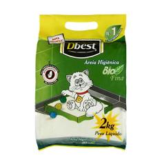 AREIA HIGIÊNICA DBEST BIO FINA 2 Kg