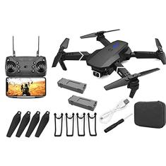 Drone E88 Pro Compatível com adultos Câmera 4K Dobrável Vídeo ao vivo Drone RC Quadcopter Aeronaves com 2 baterias