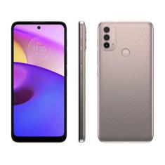 Smartphone Motorola Moto E40 64GB Rosê 4GB RAM Tela 6,5 Câm. Tripla + 