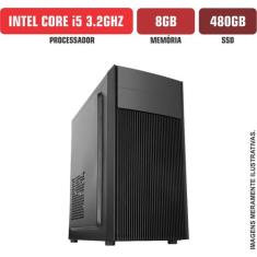 Computador Flex Computer Intel Core i5 8GB SSD 480Gb Windows 10