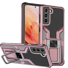 Yrzper Capa para Samsung Galaxy S21 Ultra 5G Capa robusta de grau militar armadura resistente à prova de choque anti-queda para Galaxy S21 Plus capa para celular com suporte de anel para Galaxy S21