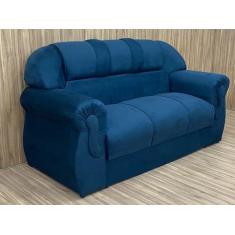 Sofá 3 Lugares Azul 810 Corsa - Alpoim