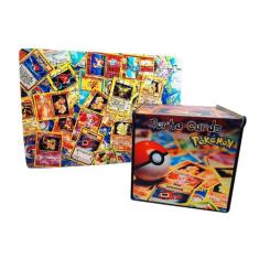 Quebra-Cabeça Cards Pokemon 90 Peças E Caixa Porta Cards - Reidopendri