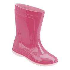 Bota Galocha Infantil Impermeável Grendene Kids JetSky, Rosa, 33/34