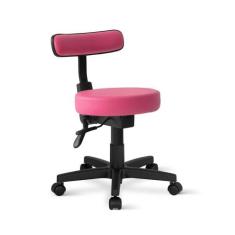 Cadeira Mocho Patti Giratória Back - Flex Cadeiras, Rosa