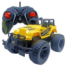 Brinquedo Carrinho Controle Remoto C/ Luz 4x4 Jeep Carro - Grupo Diamo