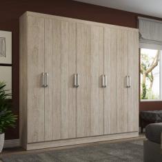 Guarda-roupa Casal 8 Portas Conan Malbec
