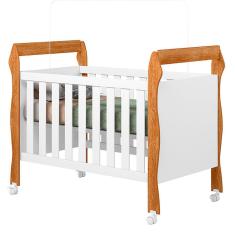 Berço Mini Cama 3 Em 1 Soninho 100% Mdf Tigus Baby Amadeirado