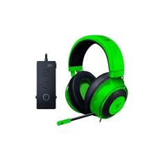 Razer Kraken Tournament Edition THX 7.1 Surround Sound Gaming Headset: Microfone retrátil com cancelamento de ruído - USB DAC - para PC, PS4, PS5 Nintendo Switch, Xbox One, Xbox Series X e S, Mobile