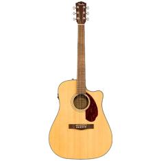 Violão Eletroacústico Dreadnought Cutaway Fender CD-140 SCE NA Cutaway Natural