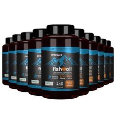 10x omega 3 fish oil meg 3 240 cps hf suplementos - HF SUPLEMENTS, POT
