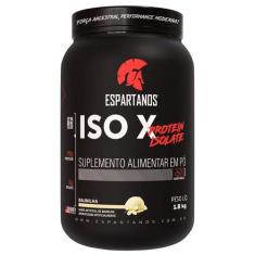 Whey Protein ISO X 100% Pure Isolate 1800G - Espartanos,  Baunilha