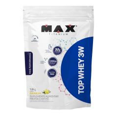 Top Whey 3W 1,8 kg Refil - Max Titanium-Unissex