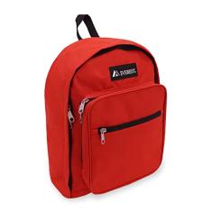 Everest Mochila clássica de bagagem, Vermelho, One Size, Mochila clássica