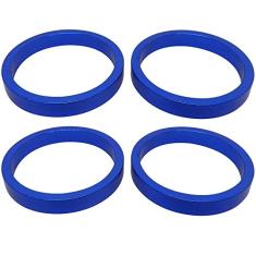 Kit 4 Espaçador Calypso de 5mm para Garfo Ahead em Alumínio Azul