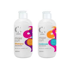 Kit Make Curl Shampoo Condicionador Hair Hidratante Amavia