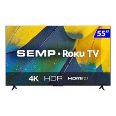 Smart Tv 55 Semp Rk8600 Led 4K Uhd Hdr Roku Wifi