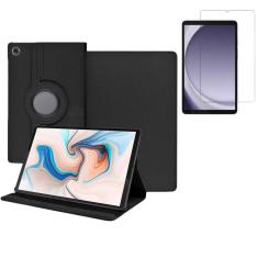 Capinha De Proteção Couro Para Samsung Tab A9+ 11 + Vidro