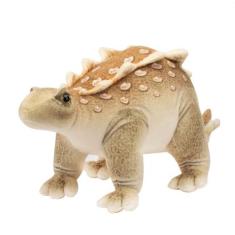 Dinossauro Marrom Estegossauro 45cm - Pelúcia - Foffy