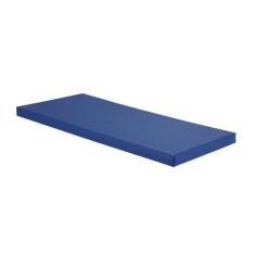 Colchonete Solteiro D20 Napa Azul Impermeável Lavável (78x188x7) - Ort