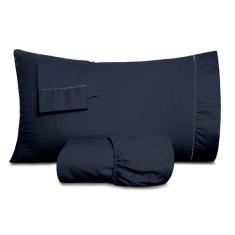 Lençol king 3 Peças 600 Fios Egipicios 100% Algodão - OutCasa Confecçõ