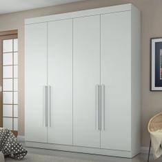 Guarda Roupa Casal 4 Portas 3 Gavetas Roma
