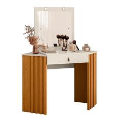 Camarim Glitter 1 Gaveta Cinamomo/Off White - ABZ - Albatroz