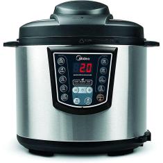 Panela de Pressão Elétrica Midea com Timer PPA71 6 Litros 110V