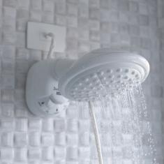 Ducha Elétrica Divina Alcance 6800W Branco Astra 220V