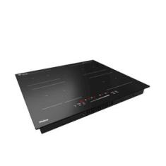 Fogão Cooktop de Indução 4 Bocas Philco PCTQ1 com 9 Níveis de Potência, Função Turbo, Timer, Display Digital e Painel Touch, Preto - 220V Preto / 220