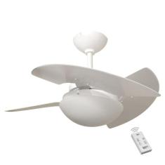Ventilador Romênia 3 Pás 110V Branco e Controle Remoto - CASAH, 110V
