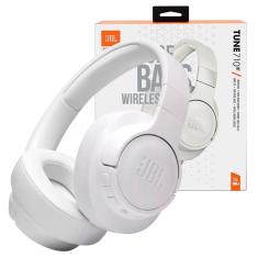 Fone de Ouvido Bluetooth JBL Tune 710BT Branco Pure Bass Sound 5.0 Sem Fio Over Ear 710 JBLT710BTWHT