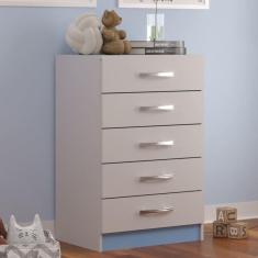 Cômoda 5 Gavetas Maxi Evidência Móveis