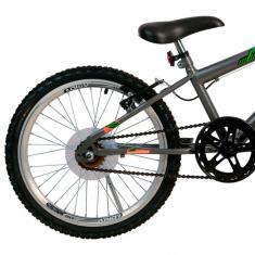 Bicicleta Infantil Aro 20 Athor Evolution Mtb Sem Marcha - Grafite