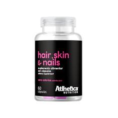 Hair Skin Nails (60 cápsulas) 28g, Atlhetica Nutrition