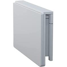 Mesa de parede dobrável para espaços pequenos, mesa de jantar de folha rebatível de cozinha Mesa dobrável de canto montada na parede Mesa de trabalho para escritório doméstico, bancada de tr