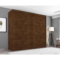 Guarda Roupa Londres Duas Portas Deslizantes Malbec