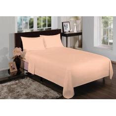 Jogo Lençol Solteiro King 4 Peças 2,03X0,96X25Cm 180 Fios - Mtr Enxova