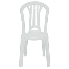 Cadeira Bistrô Tramontina Atlântida em Polipropileno Branco