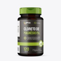 Cloreto de Magnésio P.A. - 120 cápsulas - Omix