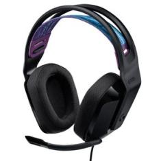 Headset Gamer Logitech G335 3.5mm Xbox PS4 PS5 PC Preto - 981-000977