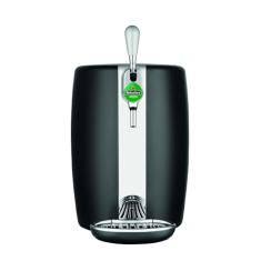 Chopeira Elétrica KRUPS Beertender 5L B101, Acabamento em Inox, Compatível com Barril Heineken, Preta, 110V