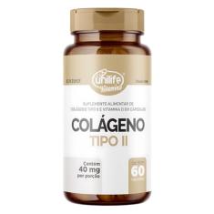 Colágeno UC Tipo 2 + Vitamina D Unilife 60 Cápsulas