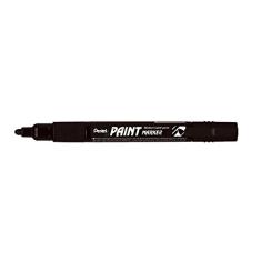 Pentel Marcador de tinta - ponta de cone médio - preto