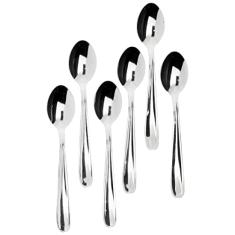 Conjunto De Colheres Para Café Aço Inox 6 Pç Tramontina Inox