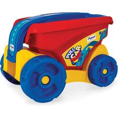 Brinquedo Para Montar Pull Car com Blocos Homeplay, Multicor, 64435